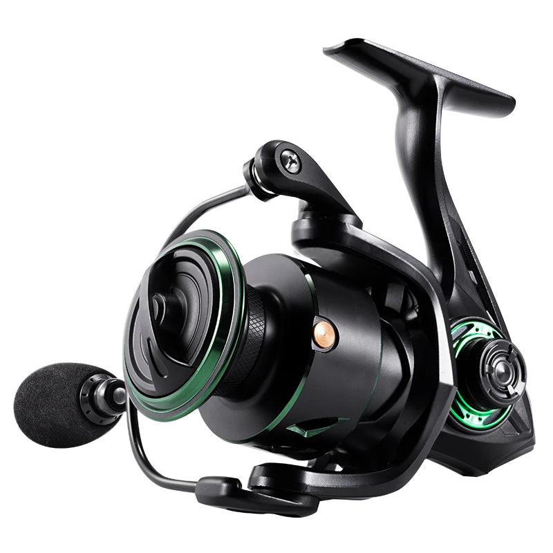 RF Spinning Reel Fishing Reel 5.2:1 Saltwater Aluminum Spool