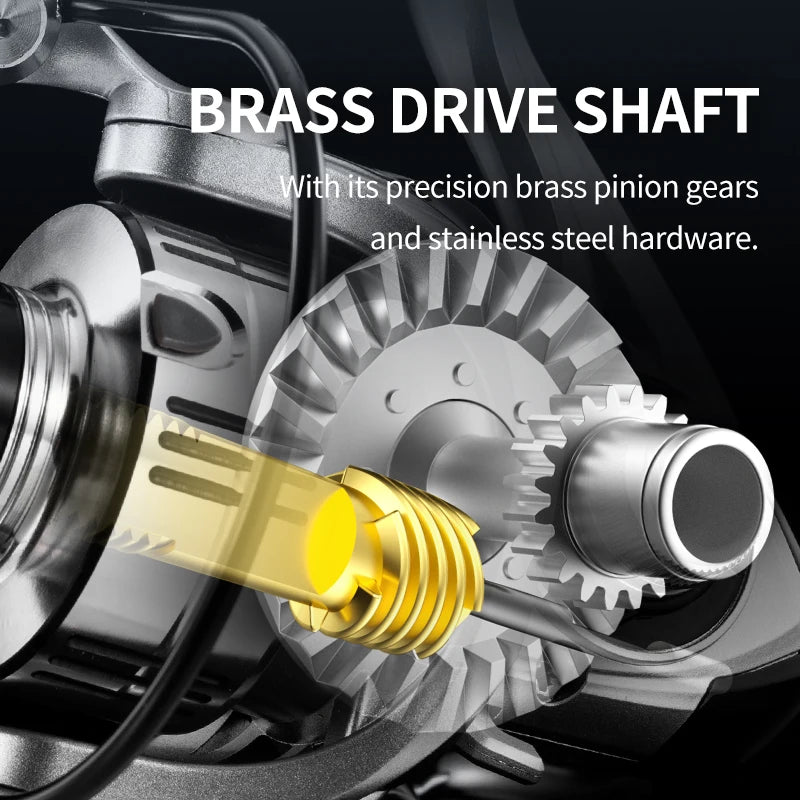 VX Ultralight Max Drag Fishing Reel for Saltwater or Freshwater Fish