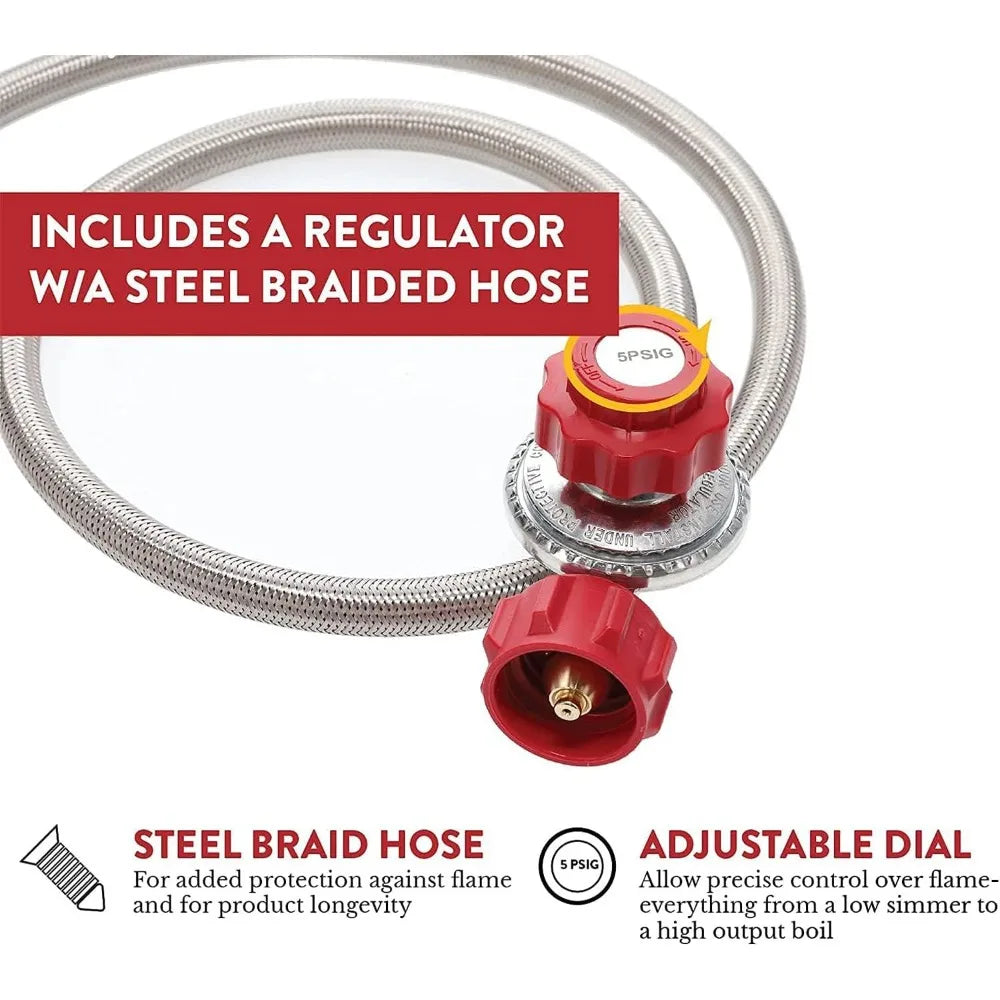 Propane Double Burner Two Burner Camp Stove