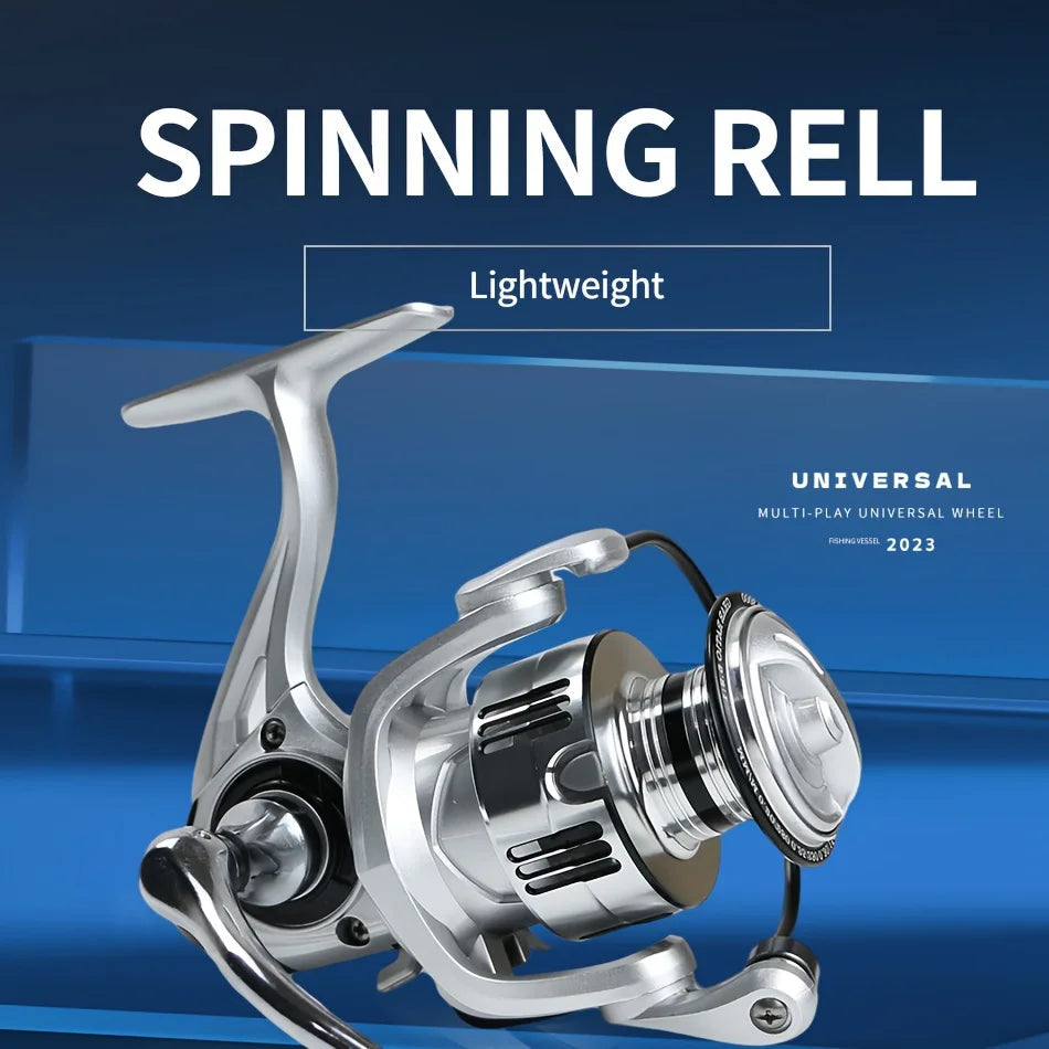 Spinning Reels Ultralight 5.2:1 Gear Ratio Saltwater or Freshwater 8kg Max Drag