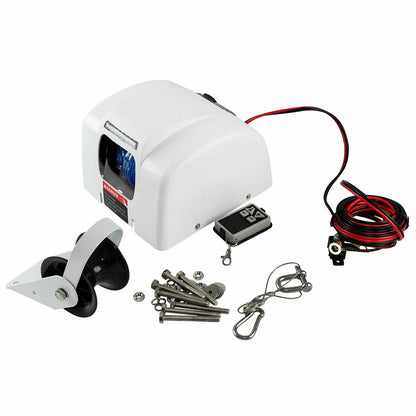 45LBS 12V Anchor Winch W/Electric Remote Wireless Control