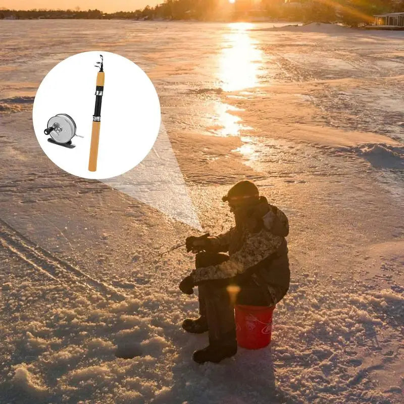 Ice Fishing Rod Reel Combo Ice Fishing