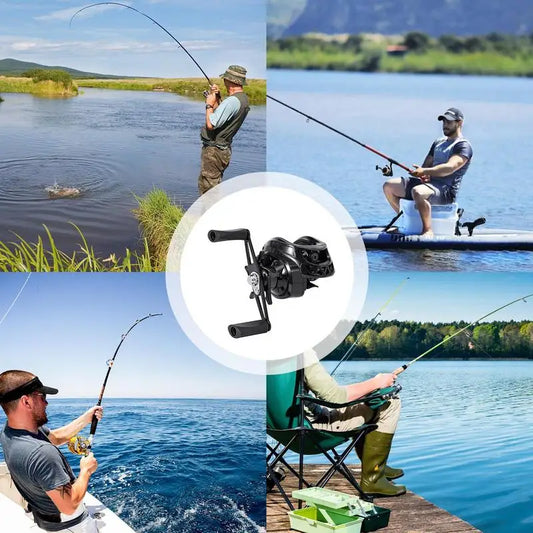 Metal Bait caster Reel Portable User Friendly