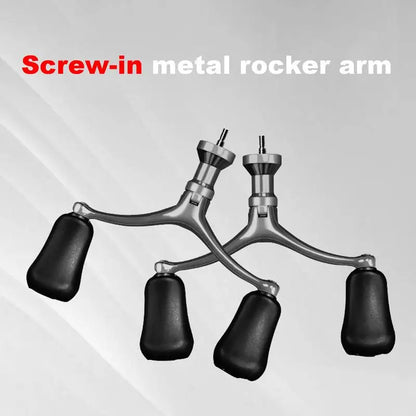 Fishing Reels Crank Rock Arm Ergonomic Rocker Fishing Wheel Handle Replacement Grip Parts Fishing Wheel Grasp For Fishing Reels