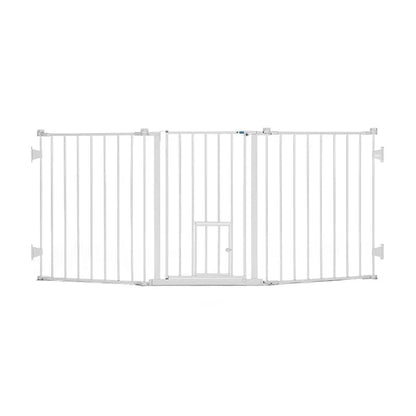 76 Inch Wide Flexi Configurable Walk Through Pet Gate