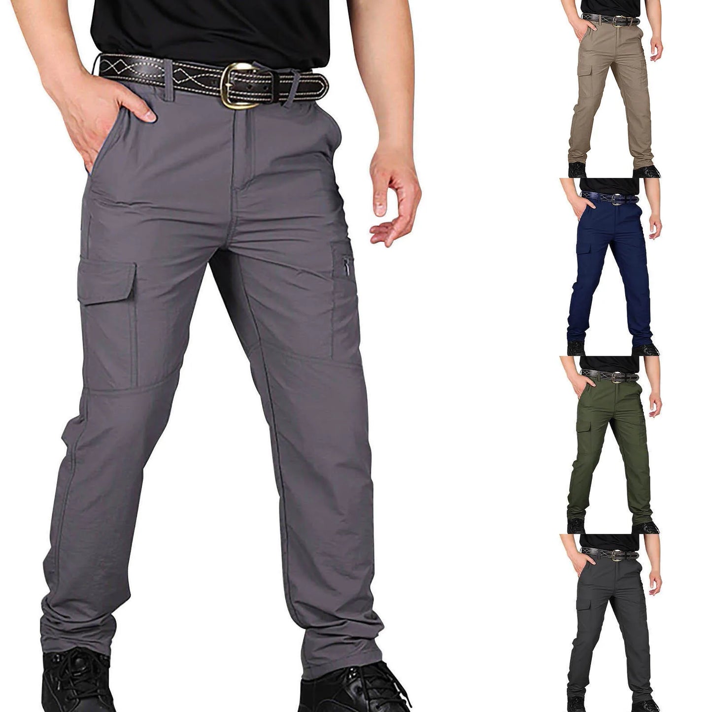 Summer Cargo Pants Men's Tactical Quick Dry