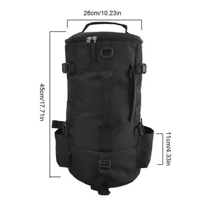 35-55L Fishing Tackle Backpack Large Capacity Polyester