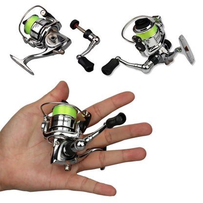 Portable Fish Shaped Fishing Rod with Reel