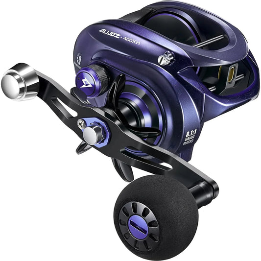 Bait caster Fishing Reel 38Lbs Drag Available in 8.1:1 Gear Ratio