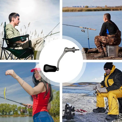 Fishing Reels Crank Rock Arm Ergonomic Rocker Fishing Wheel Handle Replacement Grip Parts Fishing Wheel Grasp For Fishing Reels