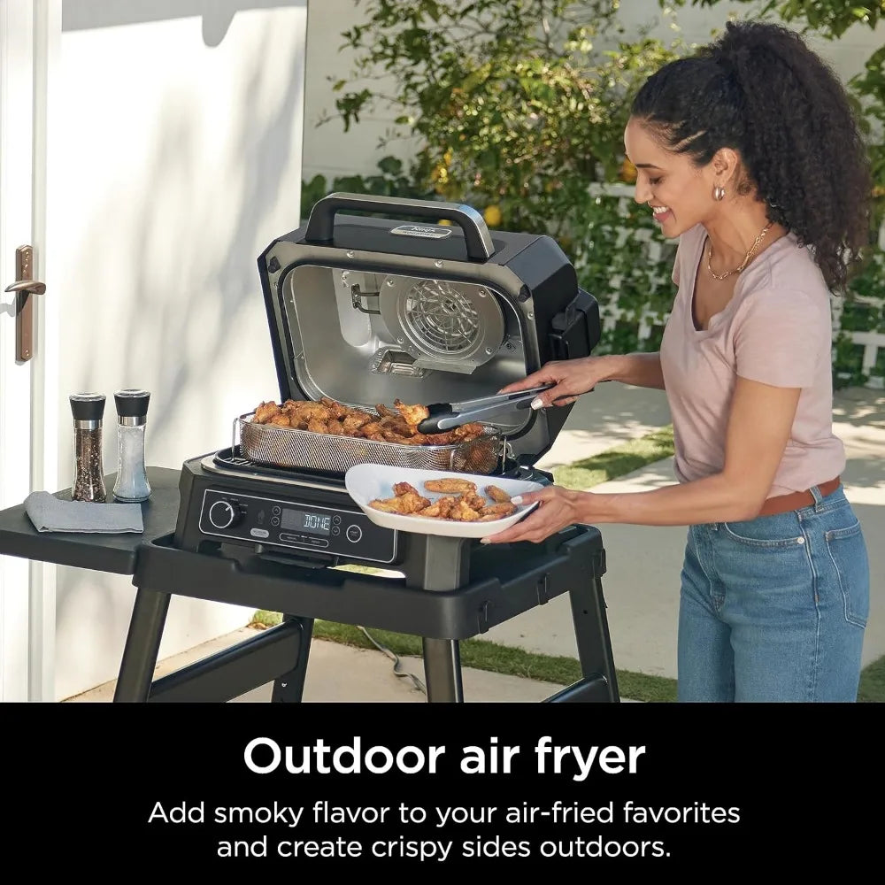 7-in-1 Outdoor Electric Grill & Smoker