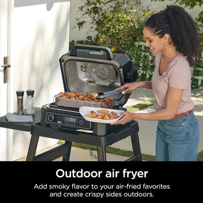 7-in-1 Outdoor Electric Grill & Smoker