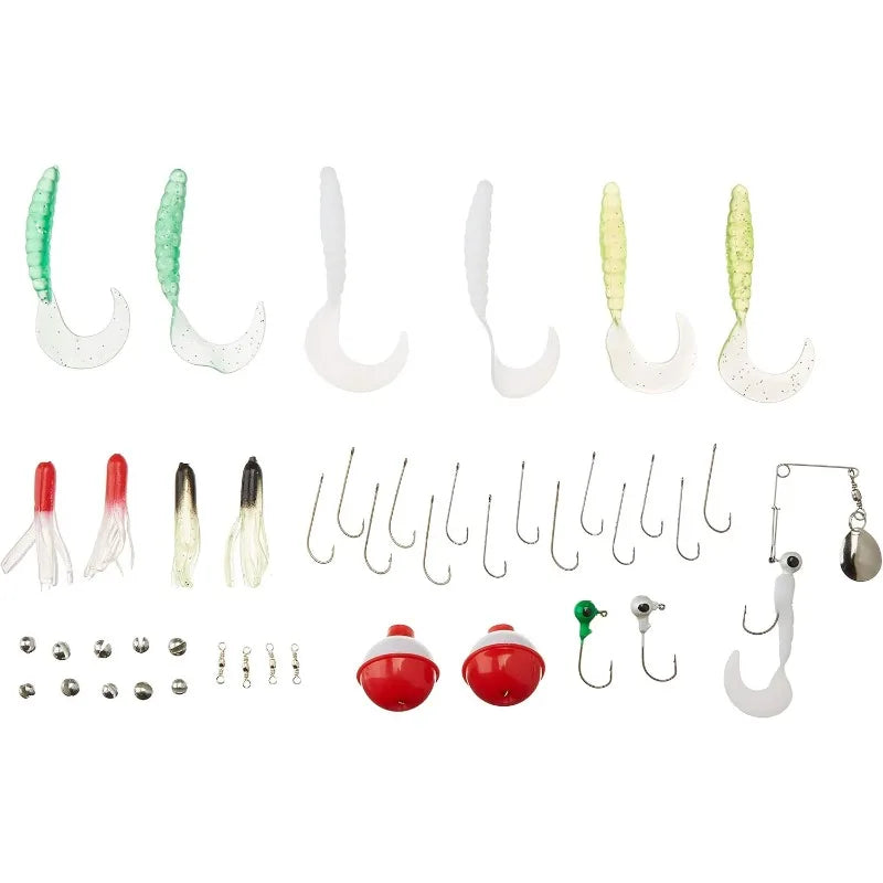 Complete Spincast Reel and Fishing Rod Kit
