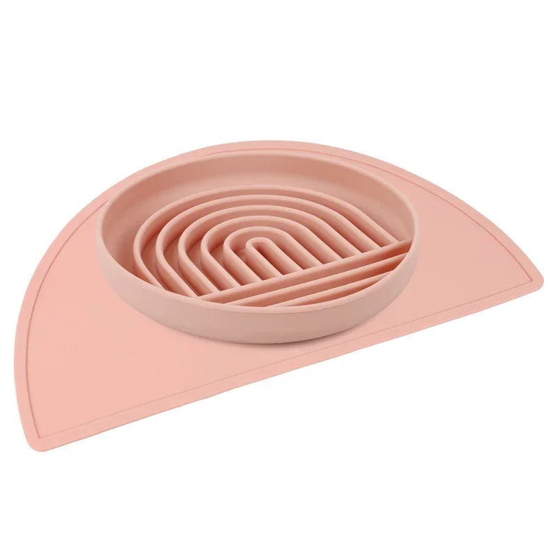 Anti-Slip Food Bowl Puppy Anti-choking Silicone Feeder