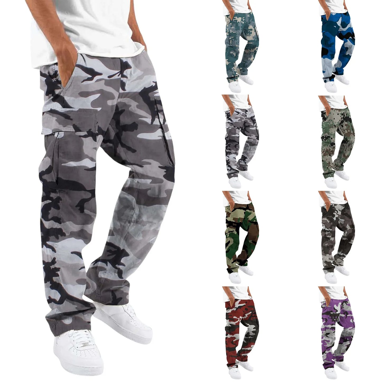 Men's Camouflage Outdoor Tactical Hiking Pant