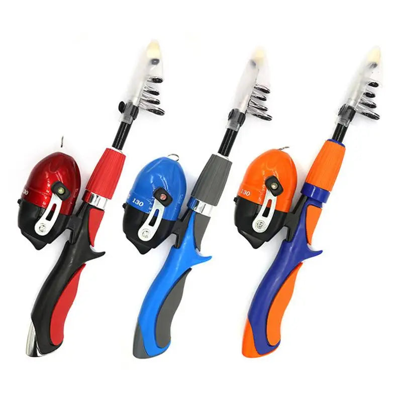 Kids Telescopic Fishing Pole Set