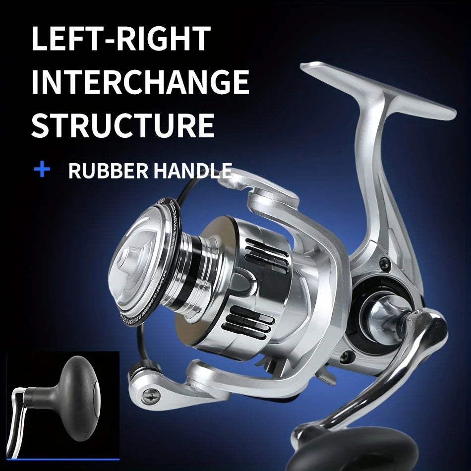 Spinning Reels Ultralight  5.2:1 Gear Ratio Saltwater or Freshwater 8kg Max Drag