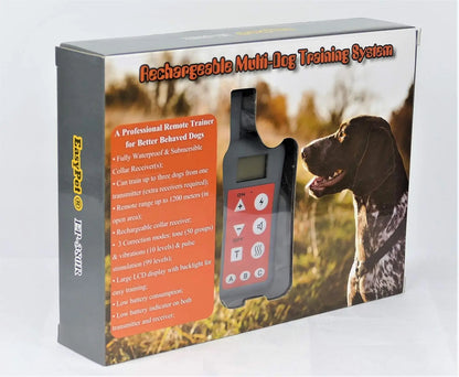 Rechargeable Waterproof Shock Collar for Dogs (Small, Medium and Large Dogs)