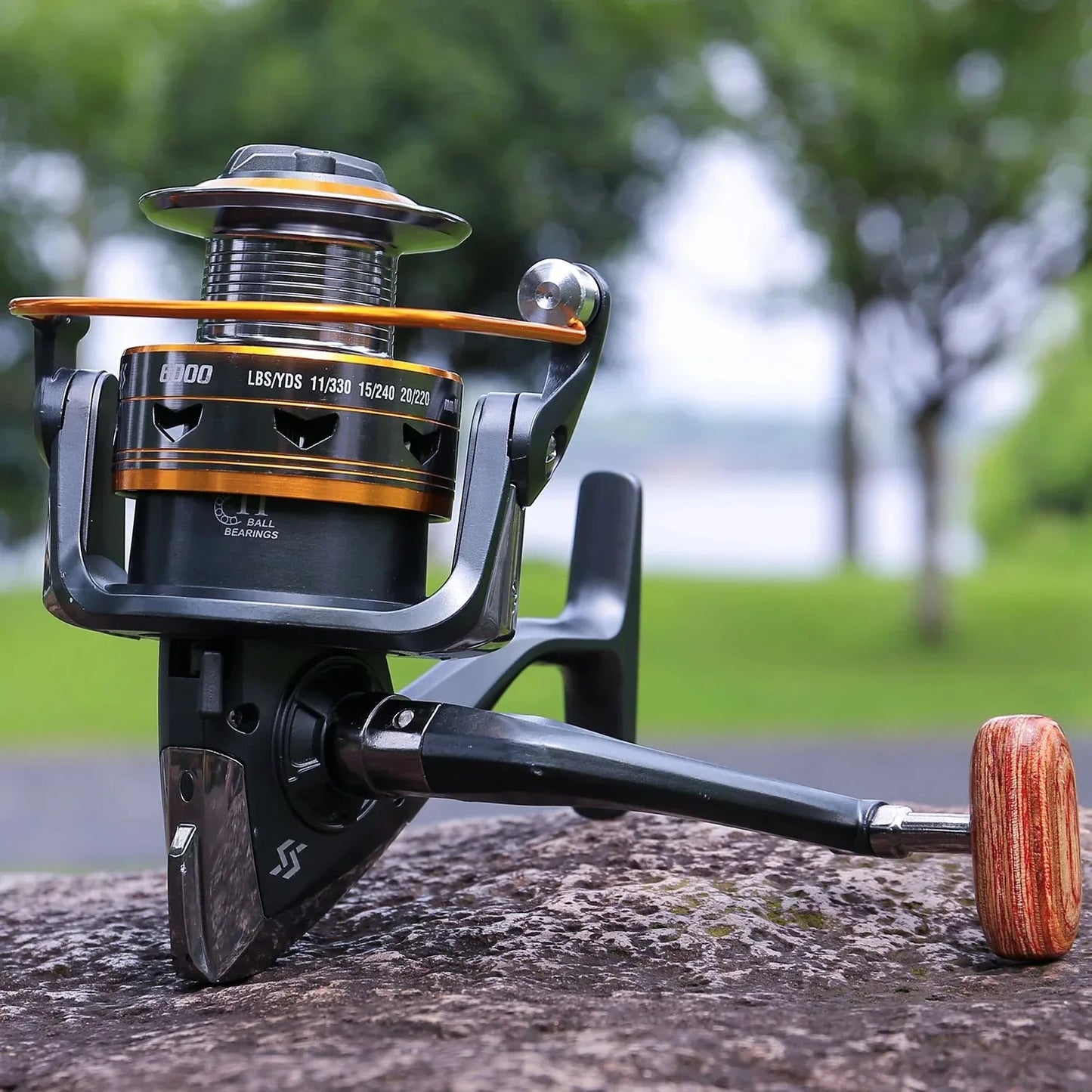 DK1000-DK6000 Spinning Fishing Reel 11 BB 12KG Max Drag