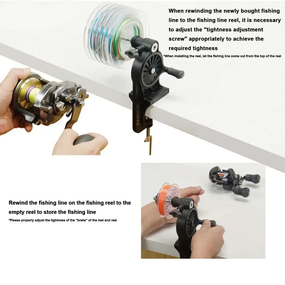 Fishing Lines Winder Machine Reel Spooler For Fishing Reel