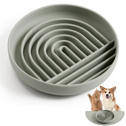 Anti-Slip Food Bowl Puppy Anti-choking Silicone Feeder