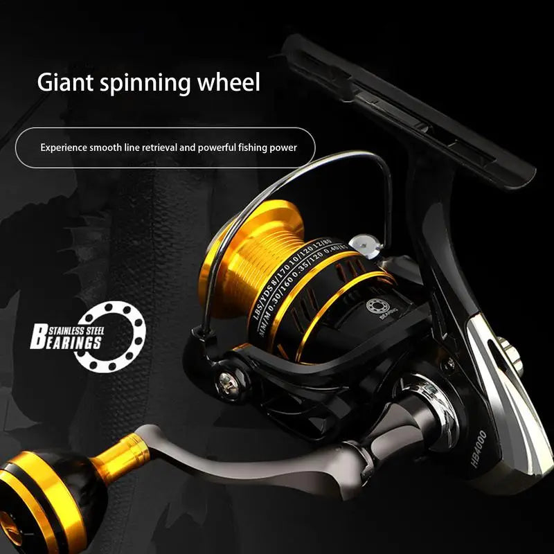 5:2:1 Ratio Spinning Fishing Reel 2000-7000 Series