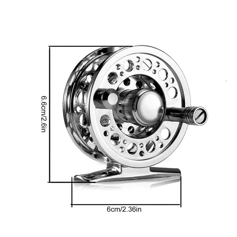 Fly Reel Fishing/Trolling Reel Quick Release Aluminum Alloy Fly Fish Reel Casting