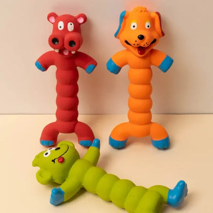 Cute Animal Shape Rubber Squeaky Sound Dog Toys