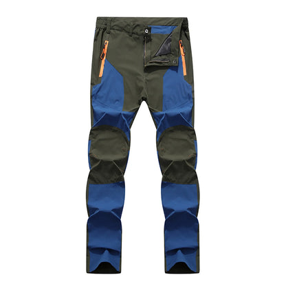 4 Season Casual Hiking Pants  Men Keep Warm Fishing Pants Tactical Waterproof Mountain Trekking