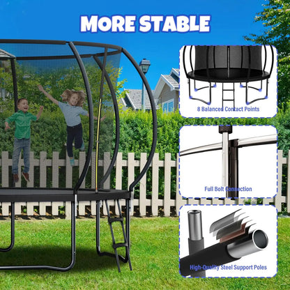 12FT 14FT Trampoline, Outdoors