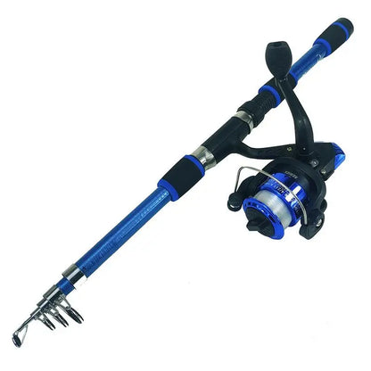 Telescopic Kids Fishing Combo Rod And Reel, Beginner Kids Fishing Pole