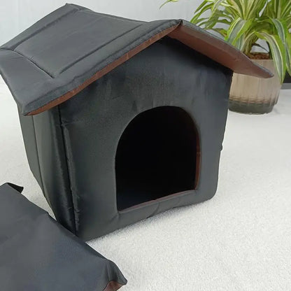 Outdoor Waterproof Cat Nest Tent Cabin Pet Bed  Cat Kennel Portable for Travel