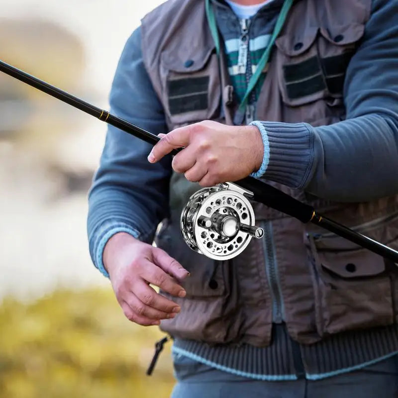 Fly Reel Fishing/Trolling Reel Quick Release Aluminum Alloy Fly Fish Reel Casting