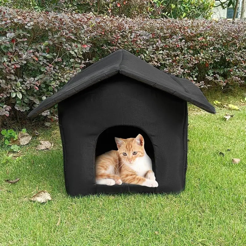 Outdoor Waterproof Cat Nest Tent Cabin Pet Bed  Cat Kennel Portable for Travel