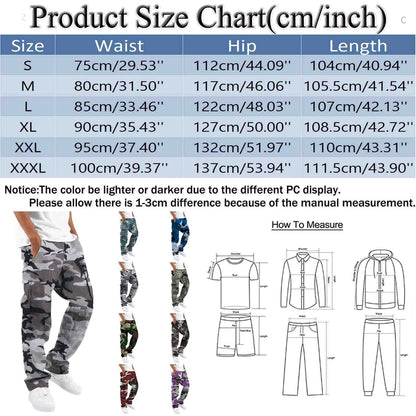 Men's Camouflage Outdoor Tactical Hiking Pant