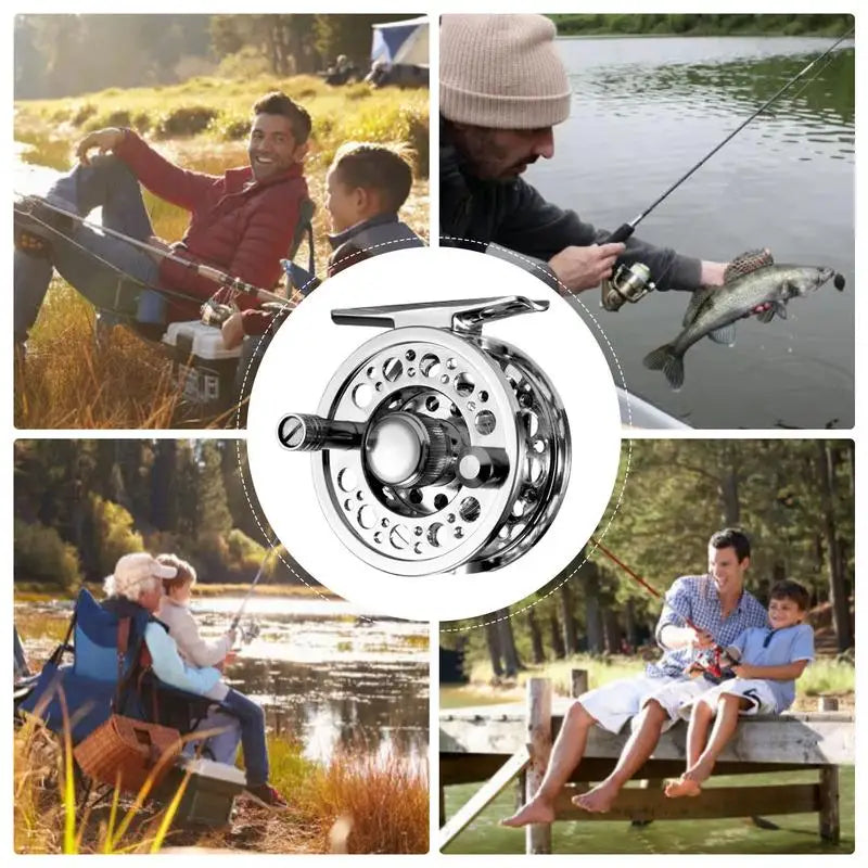 Fly Reel Fishing/Trolling Reel Quick Release Aluminum Alloy Fly Fish Reel Casting