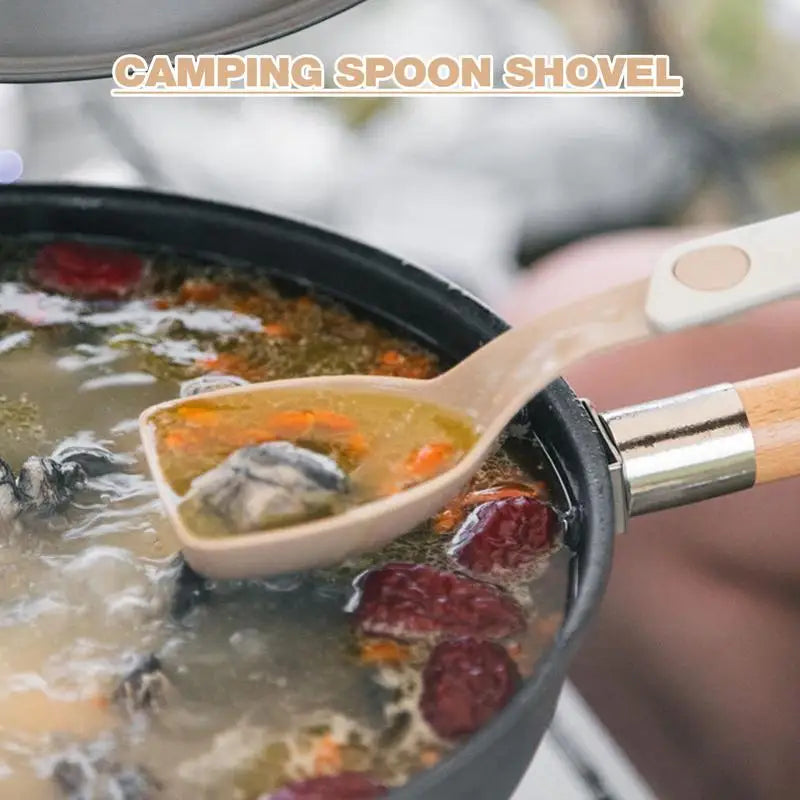 Camping Spoon Shovel Outdoor Cooking Spoon Spatula