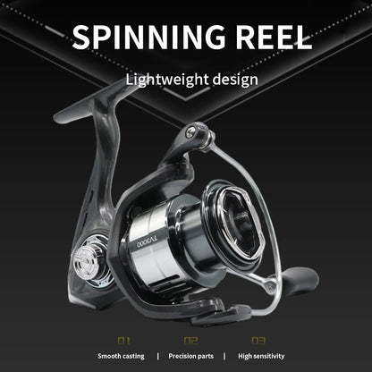 Spinning Fishing Reel 1500 2500 3000 Series Ultralight