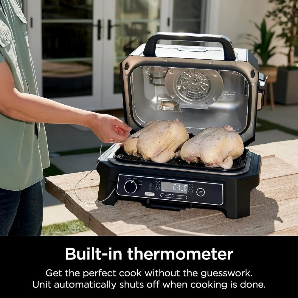 7-in-1 Outdoor Electric Grill & Smoker