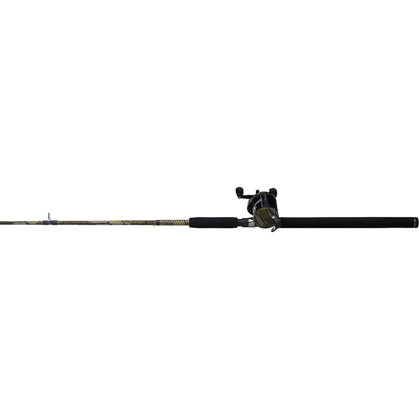 7’ Camo Conventional Fishing Rod and Reel Casting Combo