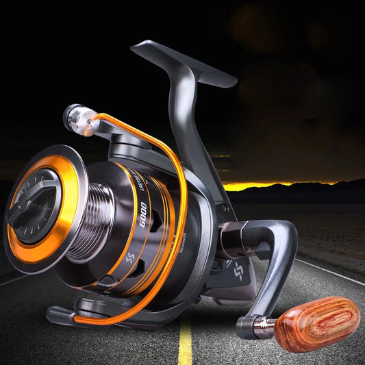 DK1000-DK6000 Spinning Fishing Reel 11 BB 12KG Max Drag