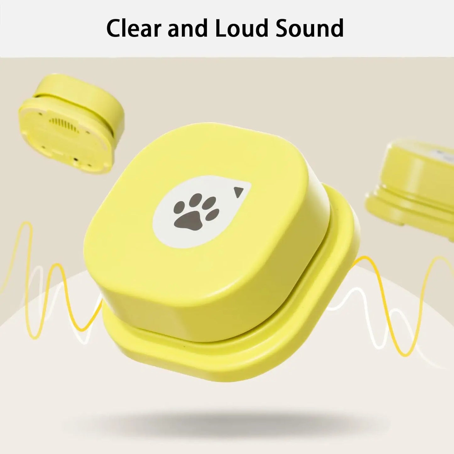 Voice Recording Button Pet Toys Recordable Talking Button with Mat