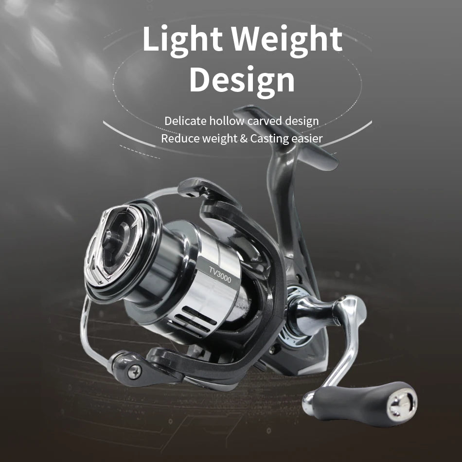 Spinning Fishing Reel 1500 2500 3000 Series Ultralight