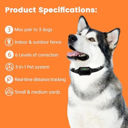 Indoor Outdoor Wireless Dog Fence Upgraded 2024 Radar Electric Containment System