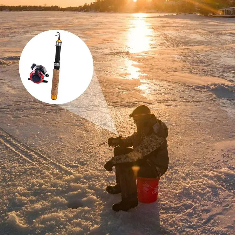 Ice Fishing Rod Reel Combo