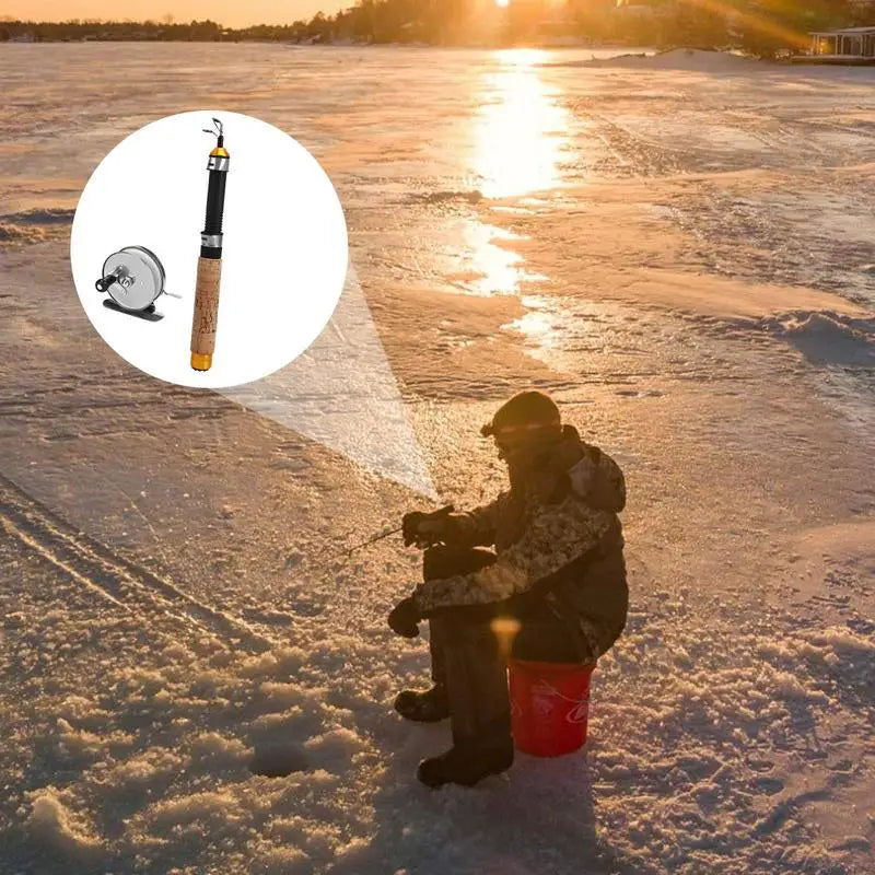 Ice Fishing Rod Reel Combo