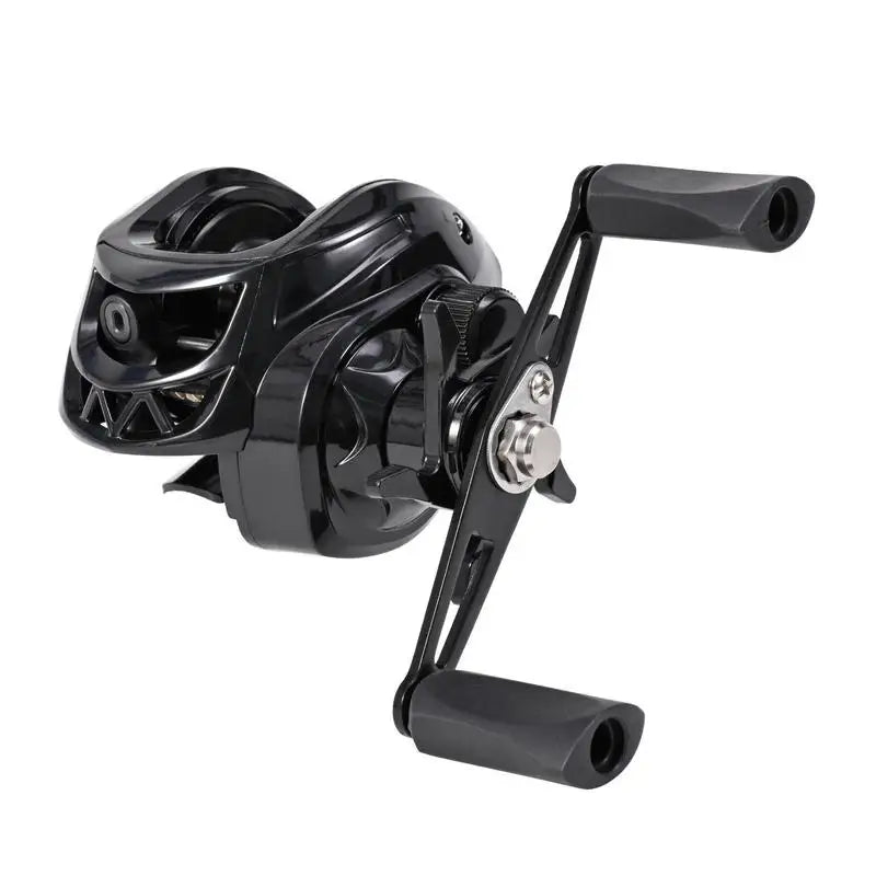 Black Baitcaster Reel Metal Multipurpose Fishing Reel