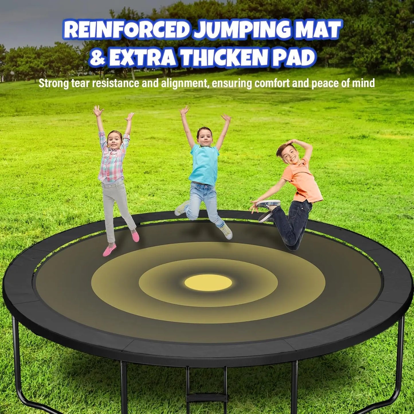 12FT 14FT Trampoline, Outdoors