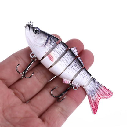 6 Pieces/set Fishing Lures Set With Box Multi Segments