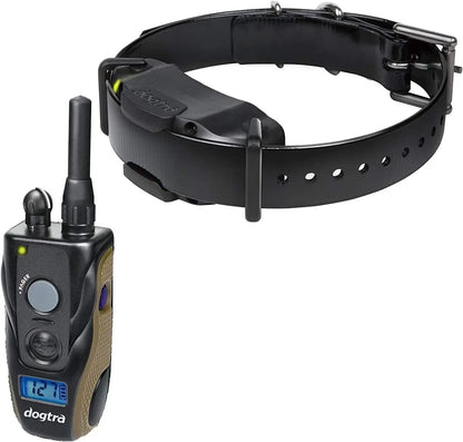 Remote Dog Training Collar - 3/4 Mile Range,Rechargeable,Vibration -Includes Essential Pet Products Dog Training Clicker